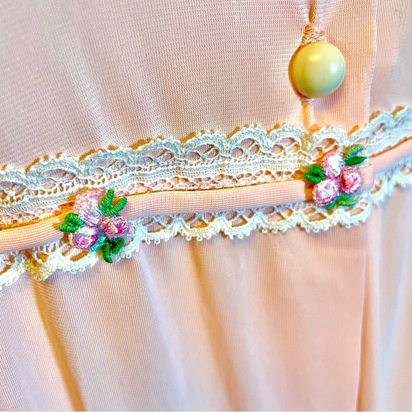 Vintage Berkleigh Juniors Long Nightgown SZ S - Picture 5 of 13